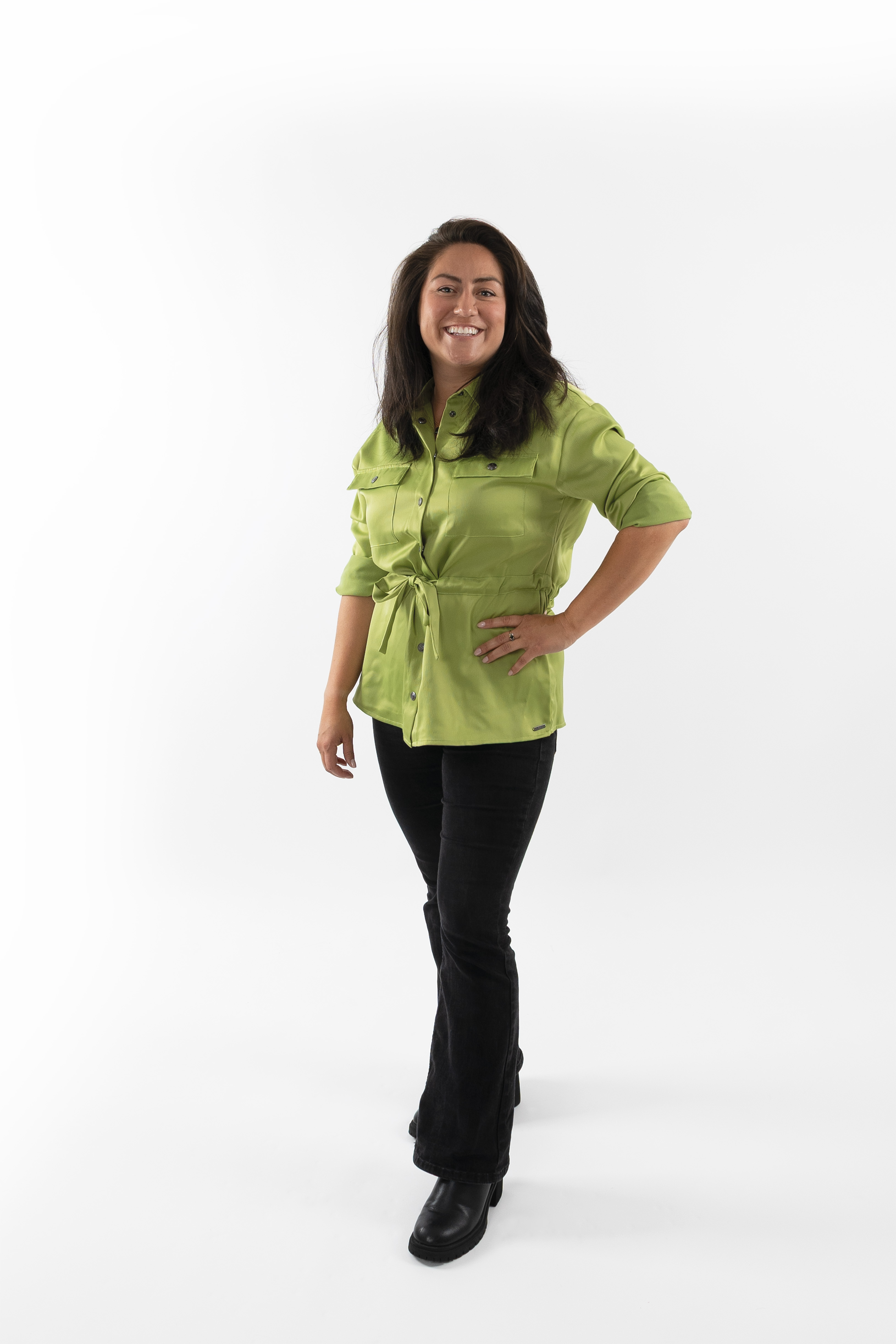 Blouse met ceintuur